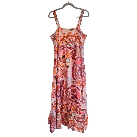 MARIE OLIVER Petra Maxi Dress Multi Geometric - Picture 5 of 9